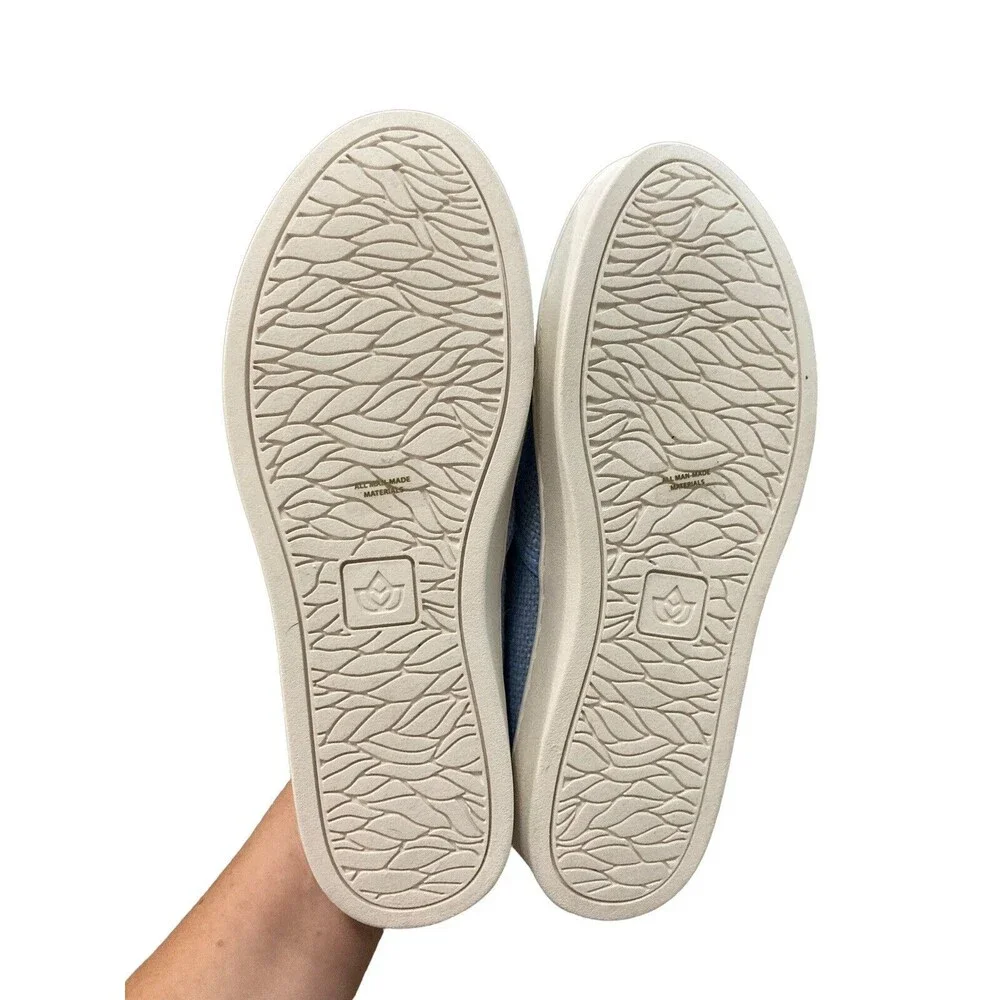 Spenco Beige‎ Canvas Espadrille Sneakers Size 8 Comfort